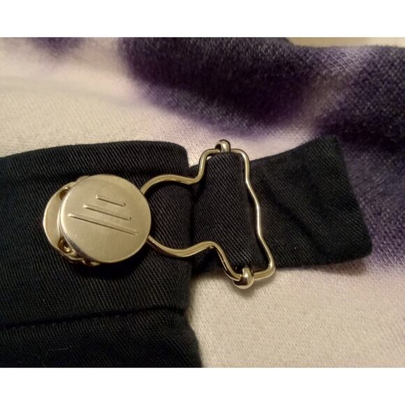 Vintage Emporio Armani Italy Mini Skirt Runway/Y2K Utility Navy – Model ZM7214 - Picture 11 of 11